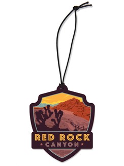 Red Rock Canyon NV Emblem Wood Ornament