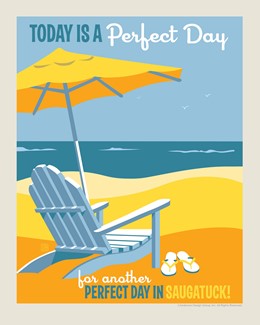 Another Perfect Day in Saugatuck 8" x10" Print