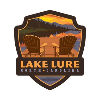 Lake Lure, NC Cheaper Than Therapy Emblem Sticker| Emblem Sticker