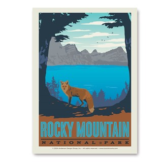 RMNP Fox Vert Sticker | Vertical Sticker