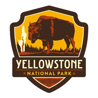 Yellowstone NP Emblem Sticker | American Made