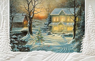 Holiday Blessings | Inspirational boxed Christmas cards