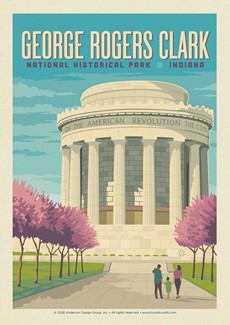 George Rogers Clark Memorial Postcard | American Made