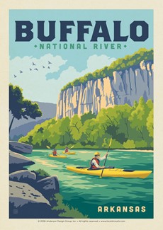 Buffalo National River Postcard| Postcards