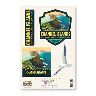 Channel Islands NP Inspiration Point Sticker Set| Made in America