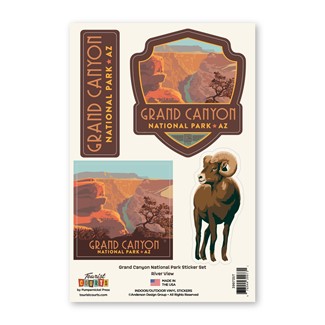 Grand Canyon NP River View Sticker Set| Made in America