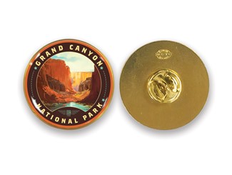 Grand Canyon NP Vermillion Landscape Pin