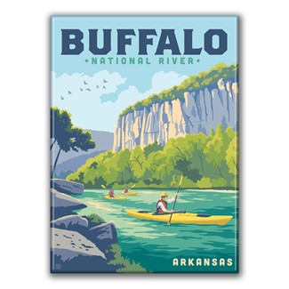 Buffalo National River Magnet| Made In The USA