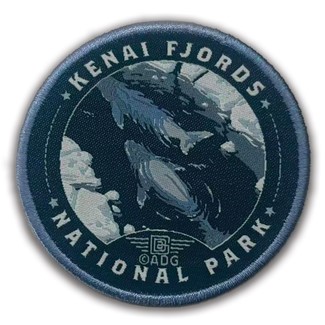 Kenai Fjords NP Whale Watching Circle Patch