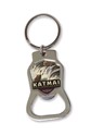 Katmai NP Fishing Party Emblem Bottle Opener Keyring