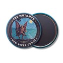 New River Gorge's Mothman Circle Magnet