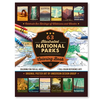 National Parks Coloring Book