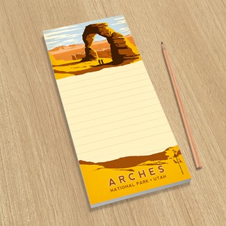 Arches NP Delicate Arch List Pad