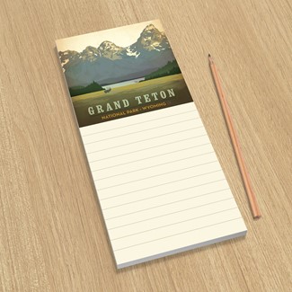Grand Teton NP List Pad