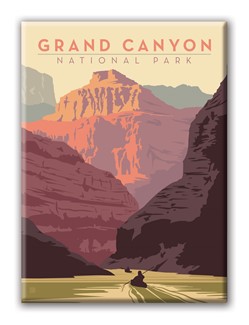Grand Canyon NP Kayak Magnet