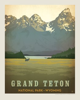 Grand Teton 8" x10" Print