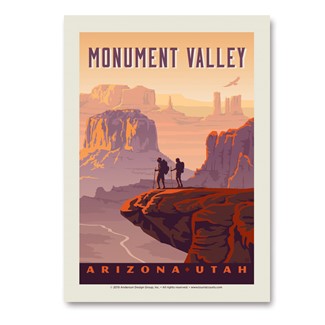 Monument Valley AZ/UT Vert Sticker