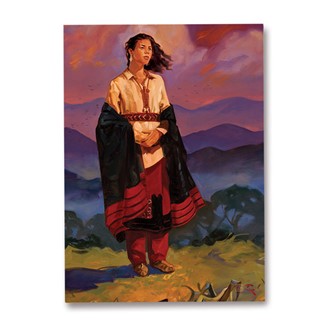 GSMNP Cherokee Woman Magnet