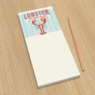 Lobster Maine Event List Pad