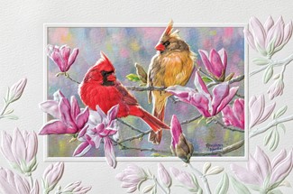 Magnolia Perch (BK) Folded - W/Env