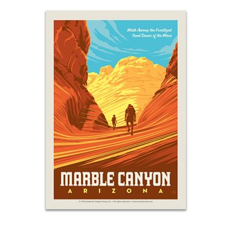 Marble Canyon, AZ Postcard