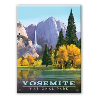 Yosemite NP Golden Vista Magnet