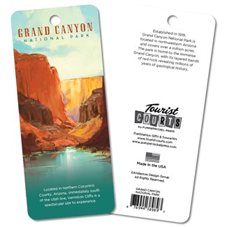 Grand Canyon National Park Vermilion Landscape Bookmark