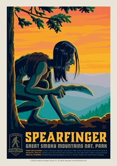 Great Smoky Mountain's Spearfinger Postcard