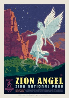 Zion's Angel Postcard