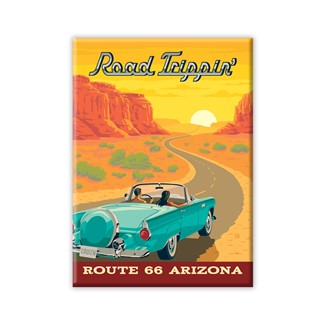 Route 66 Arizona Metal Magnet