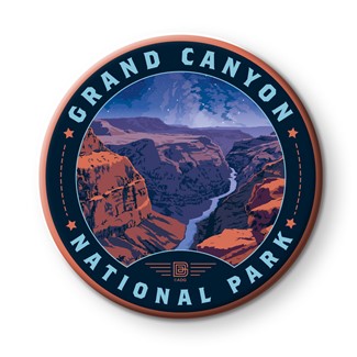 Grand Canyon NP Stargazing Circle Magnet