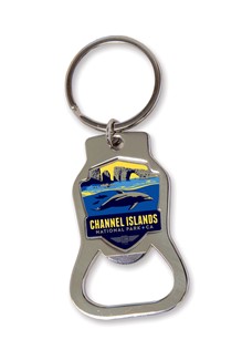 Channel Islands NP Emblem Bottle Opener Keyring