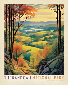 Shenandoah NP Rolling Hills 8" x 10"