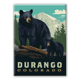 Durango CO Black Bear Magnet