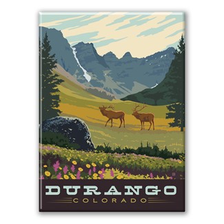 Durango CO Elk Magnet