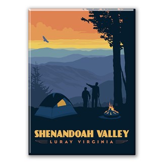 Shenandoah Valley Luray Camping Magnet