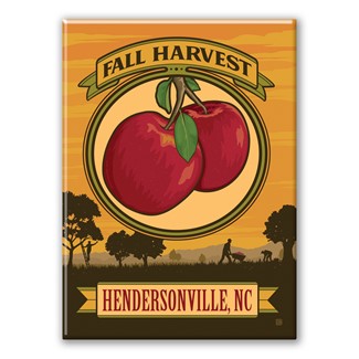 Hendersonville NC Fall Harvest Magnet