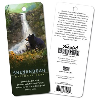 Shenandoah NP Bear Family Bookmark