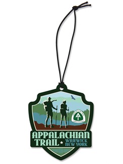 Warwick, NY App Trail Emblem Wood Ornament
