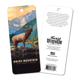 Rocky Mountain NP Bull Elk Bookmark
