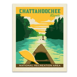 Chattahoochee River Georgia 8"x10" Print