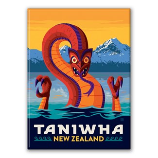 Mythical Creatures Taniwha New Zealand Magnet
