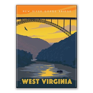 West Virginia New River Gorge Magnet