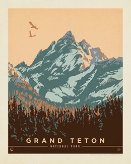 Grand Teton NP Morning Glory 8"X10" Print