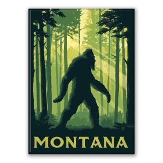 Montana Bigfoot Magnet