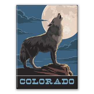 Colorado Wolf Magnet