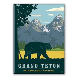 Grand Teton NP Bear Magnet