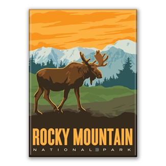 RMNP Moose Magnet