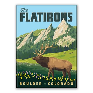 The Flatirons CO Magnet
