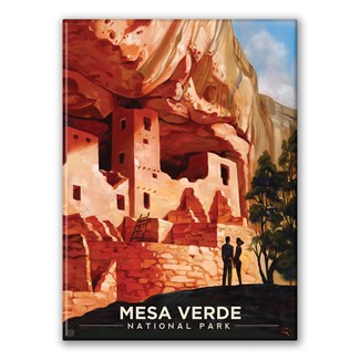 Mesa Verde NP Cliffside Treasure Magnet